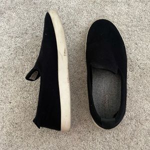 Black AllBirds Wool Loungers, Size 8